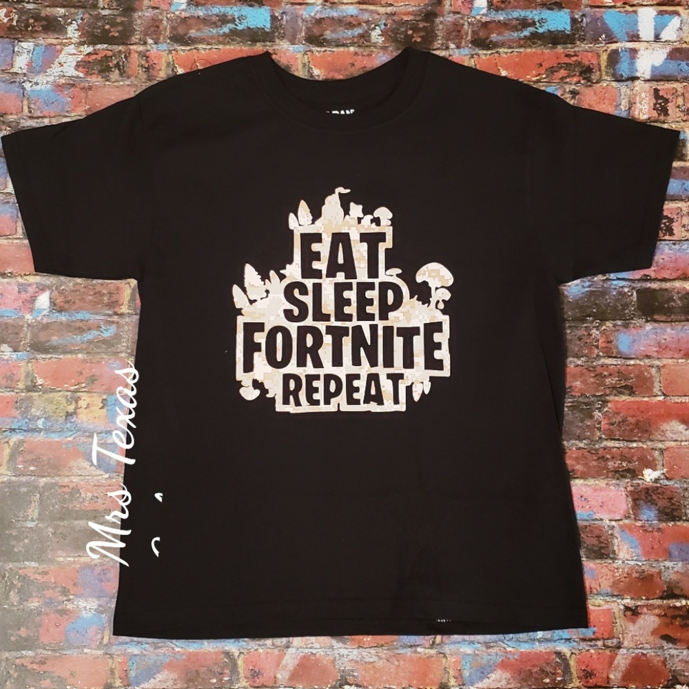 Camo Fortnite Youth Shirt